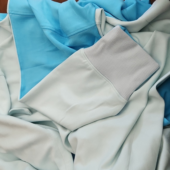 Simply Southern Color Block Through Faith Cropped Hoodie for Women XXL - Picture 8 of 12